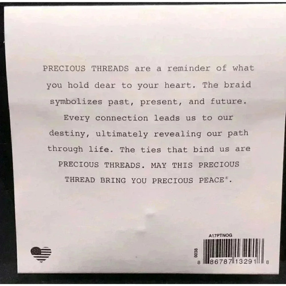 Alex and Ani Precious Threads Expandable Orchard Braid 14kt Gold Plated Necklace - Picture 4 of 6